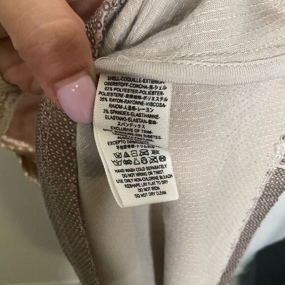 Free People Sequin Drape Mini Dress - Picture 6 of 6